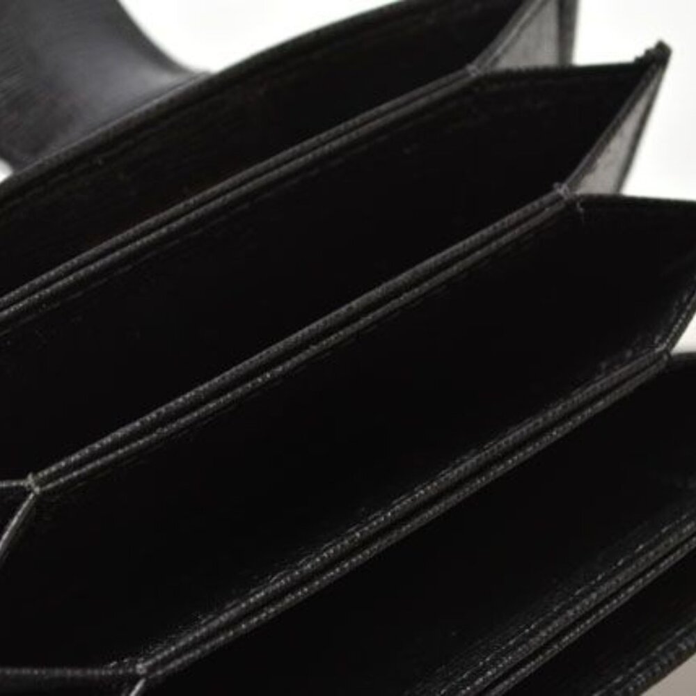Fendi Card Case Business Holder Leather Black - Picture 5 of 9